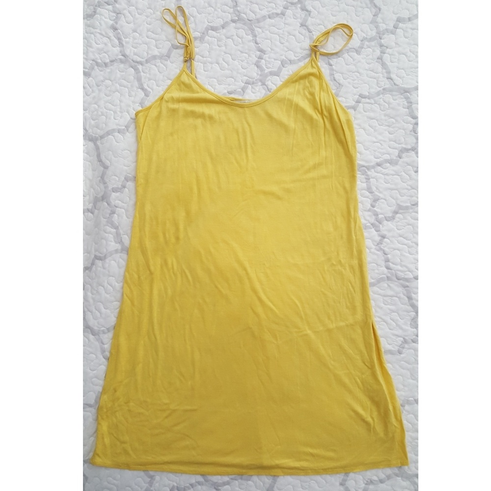 Twelfth Street Cynthia Vincent yellow slip dress